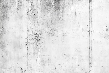 Obraz premium The image depicts a black and white photo showcasing a concrete wall
