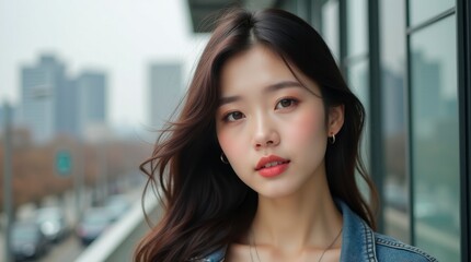 Beautiful Asian Woman Portrait