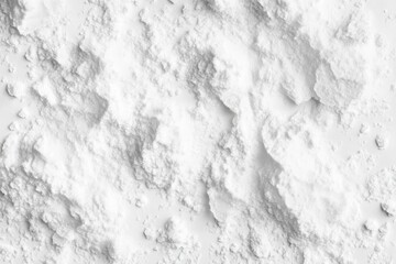 Naklejka premium Close up of a snowy surface and bright blue sky background