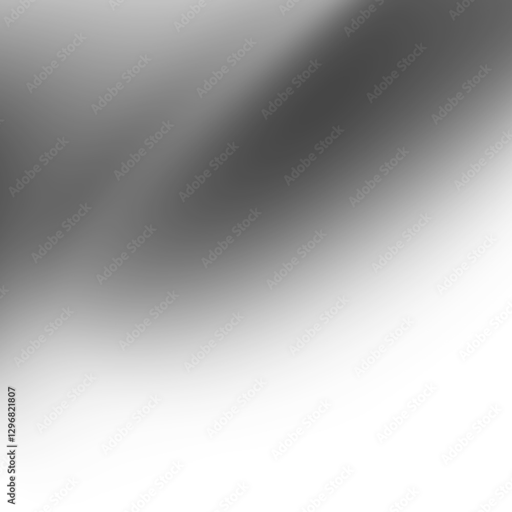 Leinwandbilder black grainy gradient shape transparent background noise texture blurred dark header flowing wave ba