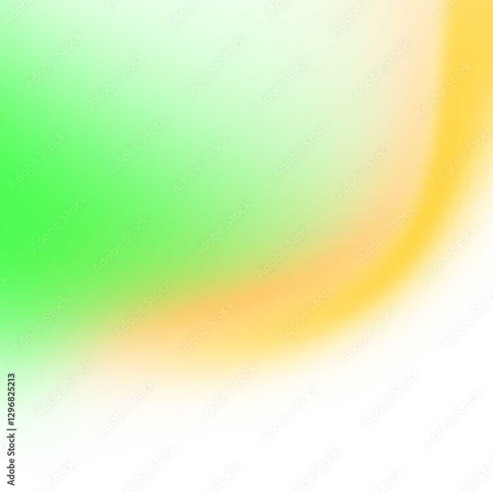 Poster teal green yellow grainy gradient shape transparent background glowing noise texture cover header po