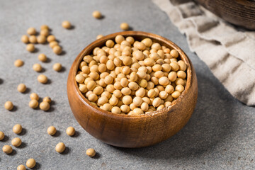 Dry Organic Raw Soy Beans