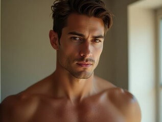 Muscular Male Model