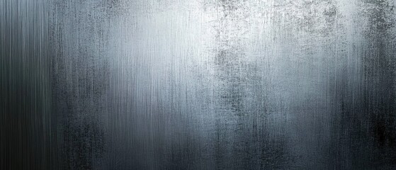 Silvery Metal Texture Background Design Showcasing a Sleek and Polished Surface With Subtle Patterns and Reflections