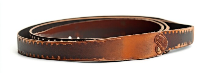 Three pieces of old and wornout paper are neatly stacked atop one another