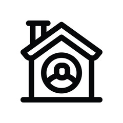 isolation line icon. Clean and minimalist vector icon for websites, mobile apps, presentations, and logos. Fully scalable and customizable for any project.