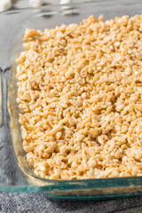 Sweet Homemade Rice Crispy Cereal Treats