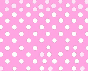 Pink polka dot background, design, texture