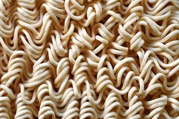 Instant noodles texture for background.