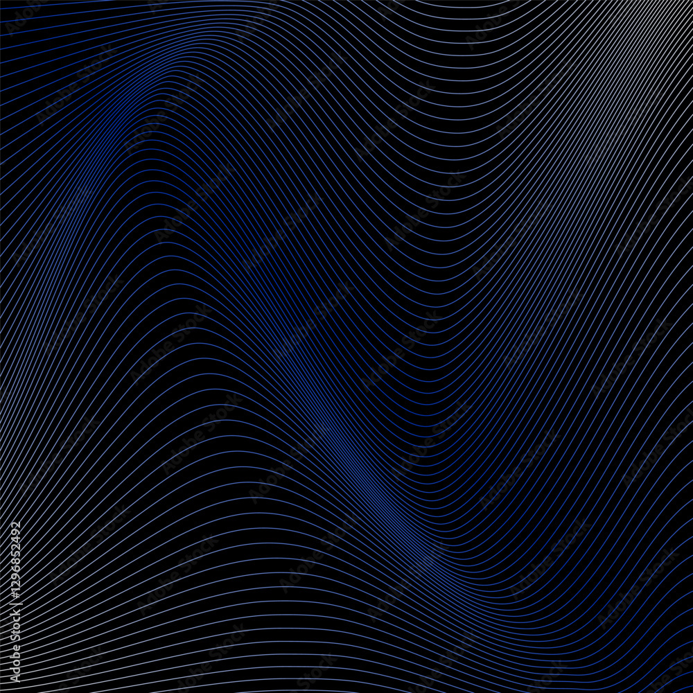 Poster dynamic gradient lines form an engaging abstract background pattern