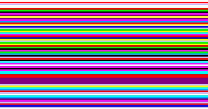 many horizontal lines of colors like when you loaded programs and video games in old computers in the 80s