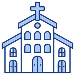 Church Blue Icon
