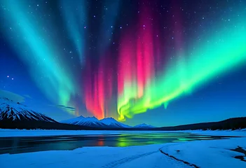 Photo sur Plexiglas Northern Lights Scenery - 04