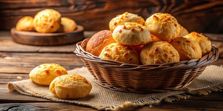 Top View of Chipa, Paraguayan Cheese Bread - Delicious Homemade Recipe