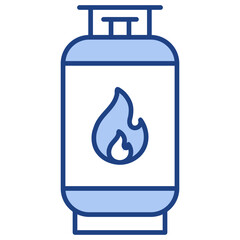Gas Blue Icon