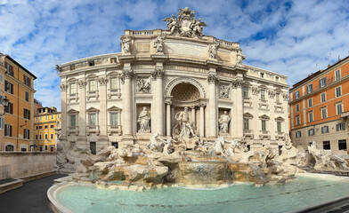 Naklejka premium Fontaine Di Trevi