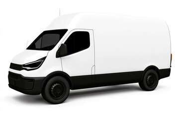 Sleek delivery van with minimalist design, ideal for urban trans