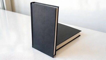 Dark Hardcover Book Display
