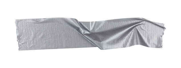 a piece of reinforced tape pasted on the wall, isolated from the  background