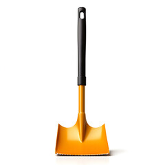 Heavy-Duty Shovel with Durable Metal Blade and Sturdy Wooden Handle for Digging and Construction Work