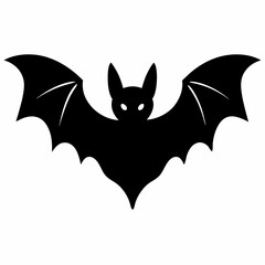 Bat Silhouette Vector Art Design
