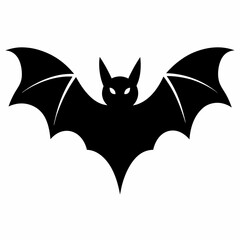Bat Silhouette Vector Art Design