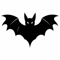 Bat Silhouette Vector Art Design