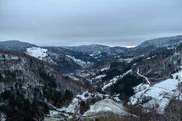 Snowy Bridge in Todtnau, Black Forest, Germany – Winter Landscape