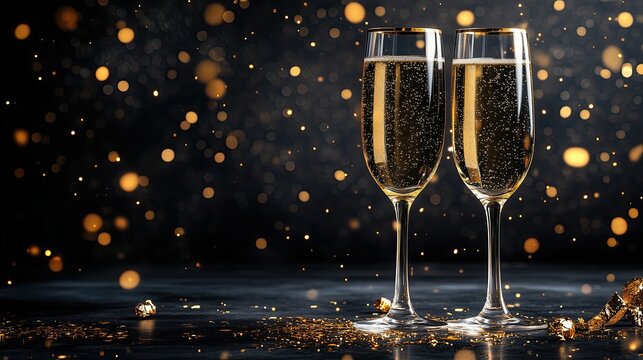 Retirement celebration template featuring a peaceful scene