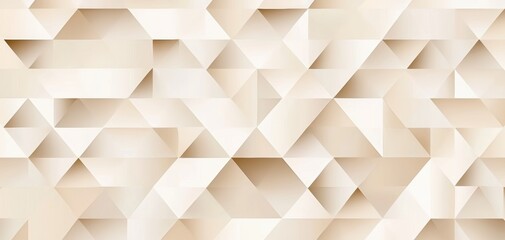 Minimalist triangle pattern in neutral beige tones, forming a sophisticated and modern abstract geometric background