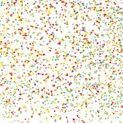 Light multicolor background, colorful vector texture with circles. Splash effect banner. Glitter silver dot abstract illustration with blurred drops of rain. Pattern for web page, banner,poster, card.