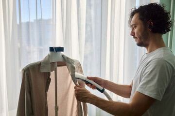 Steam cleaning your garments ensures a crisp, polished finish that enhances their appearance