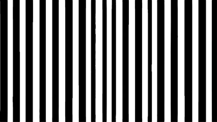 Abstract geometric stripe line random pattern. Verical Pattern with lines white background. vertical parallel lines, stripes. Illustration of black and white stripes, used for backgrounds.	