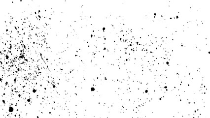 Abstract black dot texture white background. Grunge dots and points texture background. Abstract graphic illustration with transparent white background