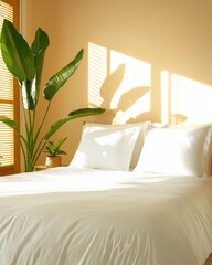 Serene bedroom atmosphere home interior design bright inviting minimalist