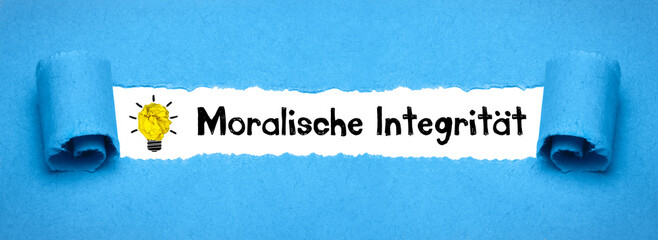 Moralische Integrität	
