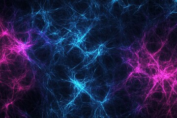 Abstract Glowing Particle Background Pink Blue Energy Patterned Dark Backgrounds Art Style With