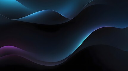 dark blue color curves abstract, twisted textured with bright and glow. backgrounds for web banner, ads, poster, presentations, concept, templates and copy space