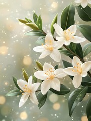 Fototapeta premium Vanilla Garden Under the Sun