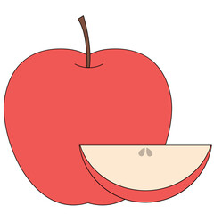 Apple fruit icon