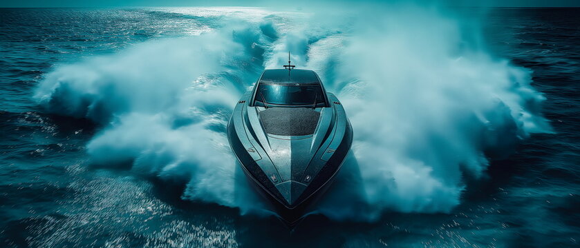 The jetboat a speedboat powered by a jet jet engin_003