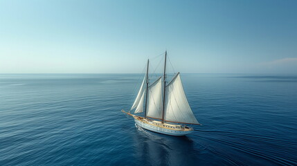 This sleek twin-mast sailing ketch gracefully cuts_020