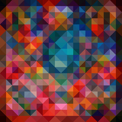 Colorful polygonal abstract background. Low poly effect. Polygon backdrop.