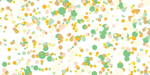 Light multicolor background, colorful vector texture with circles. Splash effect banner. Glitter silver dot abstract illustration with blurred drops of rain. Pattern for web page, banner,poster, card.