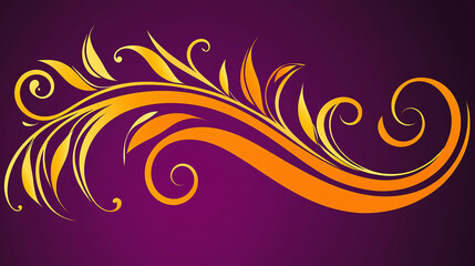 Fototapeta premium Elegant Floral Design Graphic