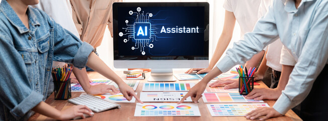 Generative AI virtual assistant tools for prompt engineer and user for ease of engage artificial...