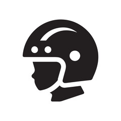  children helmet icon design template vector