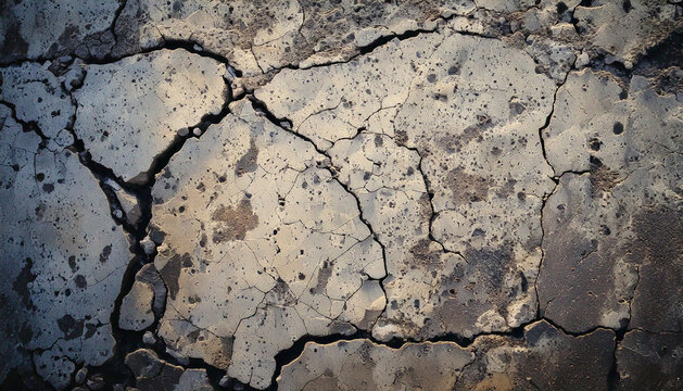 Textura de concreto quebrado