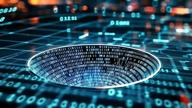Digital data funnel in a technological matrix