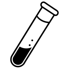 test tube icon vector illustration